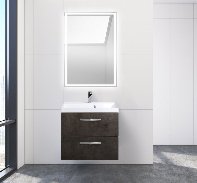 BelBagno AURORA-600-2C-SO-RT тумба с раковиной подвесная