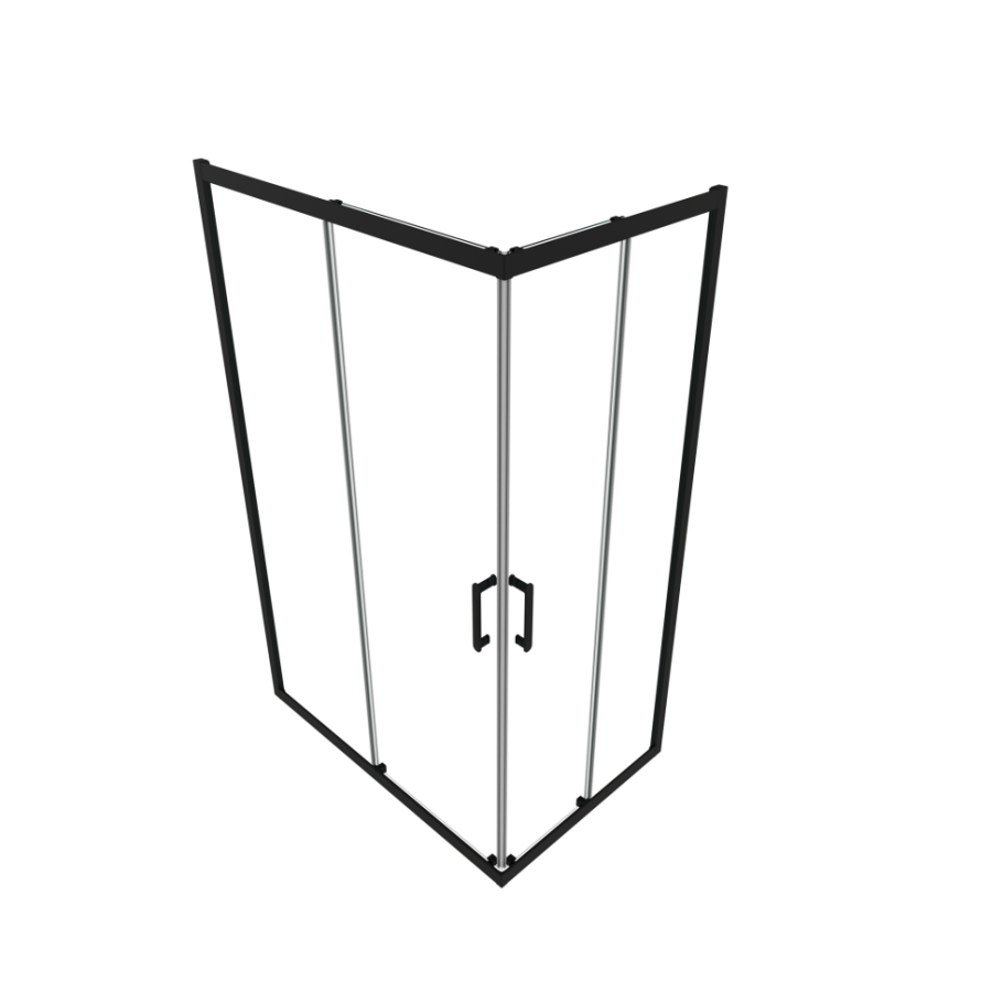 Душевая Ширма Triton pro Фикс-Блэк 120х90 Щ0000075495