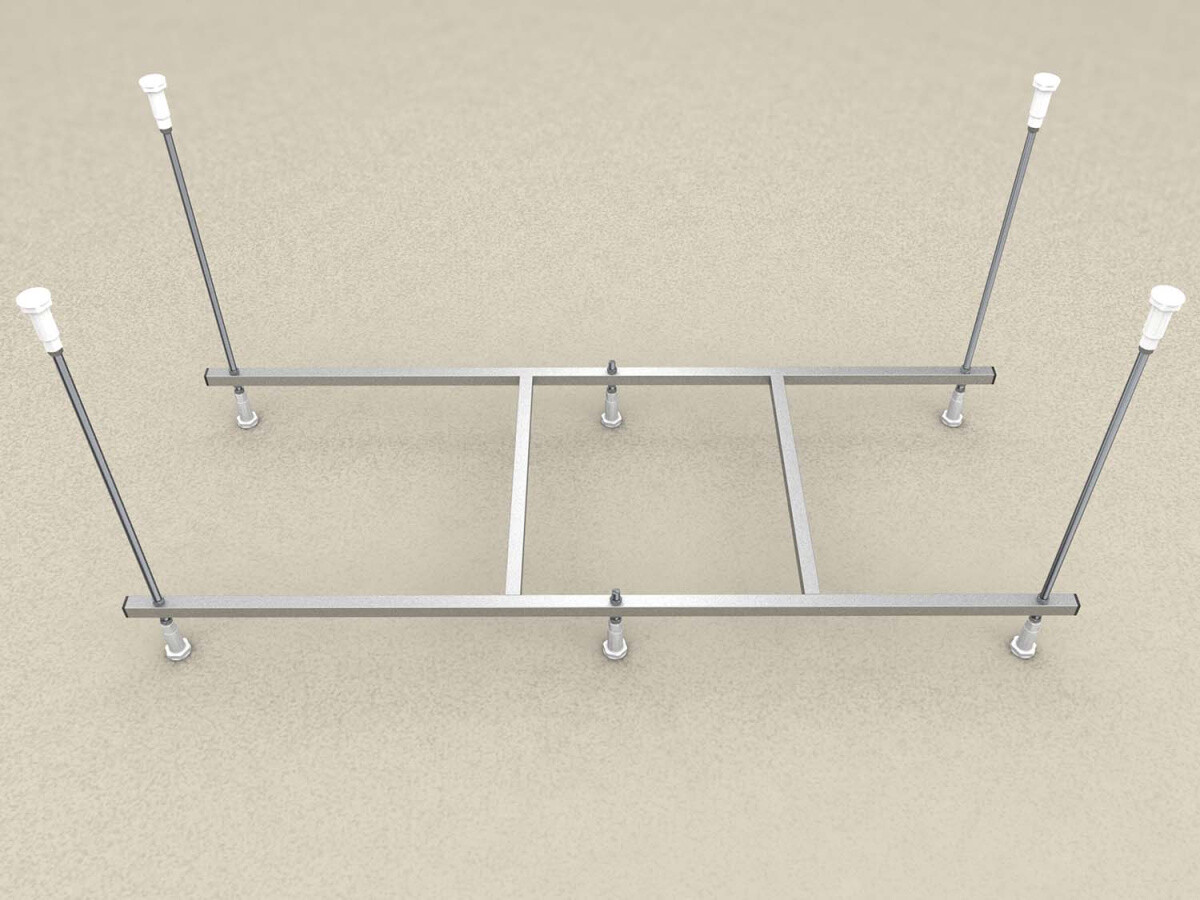 Сборный каркас к ванне Azario BELLA 120 см, шпильки AV.0020120K