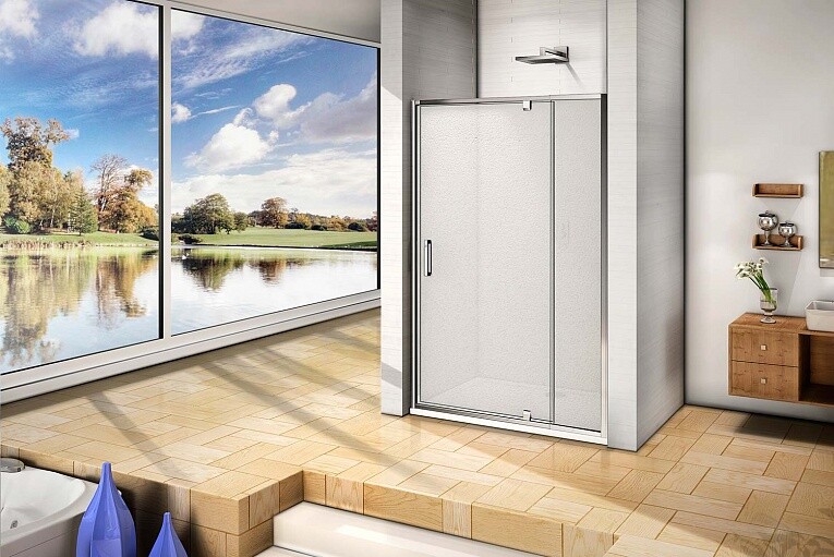 Bas Orion WTW-PD-140-G-CH Душевые двери 140*185 ОР00025