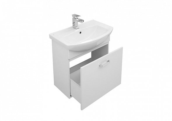 Aquanet Ирис 65 тумба с умывальником 00212659 подвесная