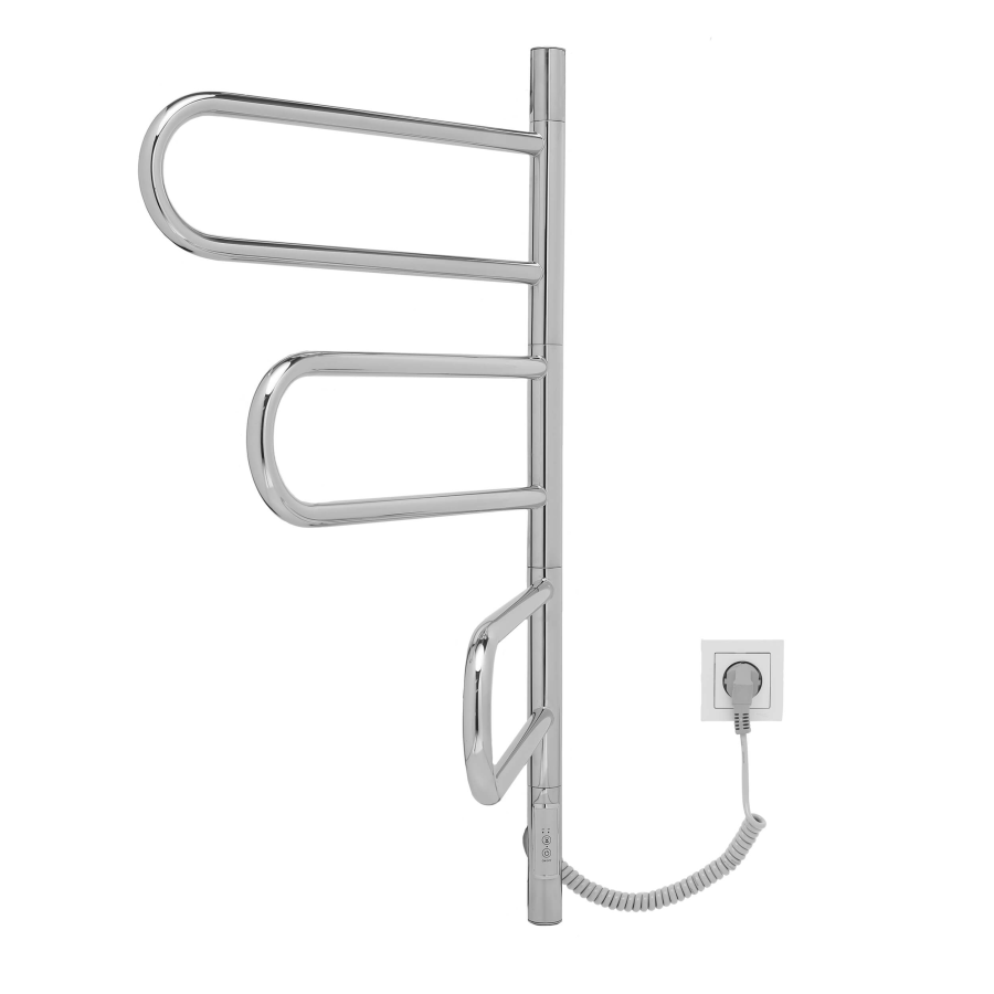 Vincea полотенцесушитель электрический 44х80 см хром VTD-1R2CE