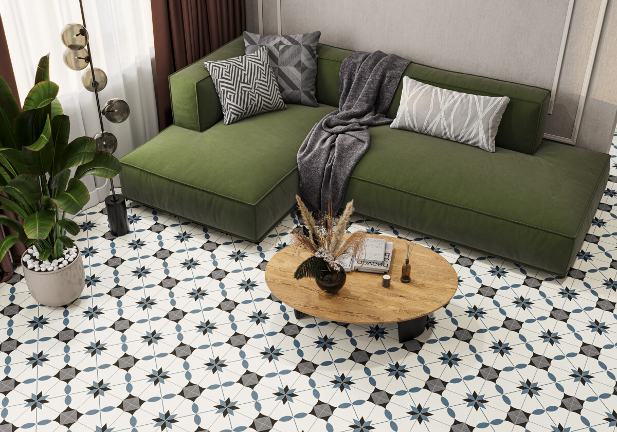 Керамогранит Artkera Group Design Art GP2020DSA31 Teo Матовый 200 x 200 x 8 мм.