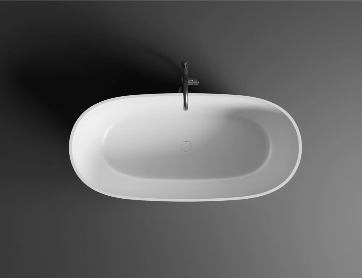 Umy Home UMY NOA U-Coat ванна овальная 162х77
