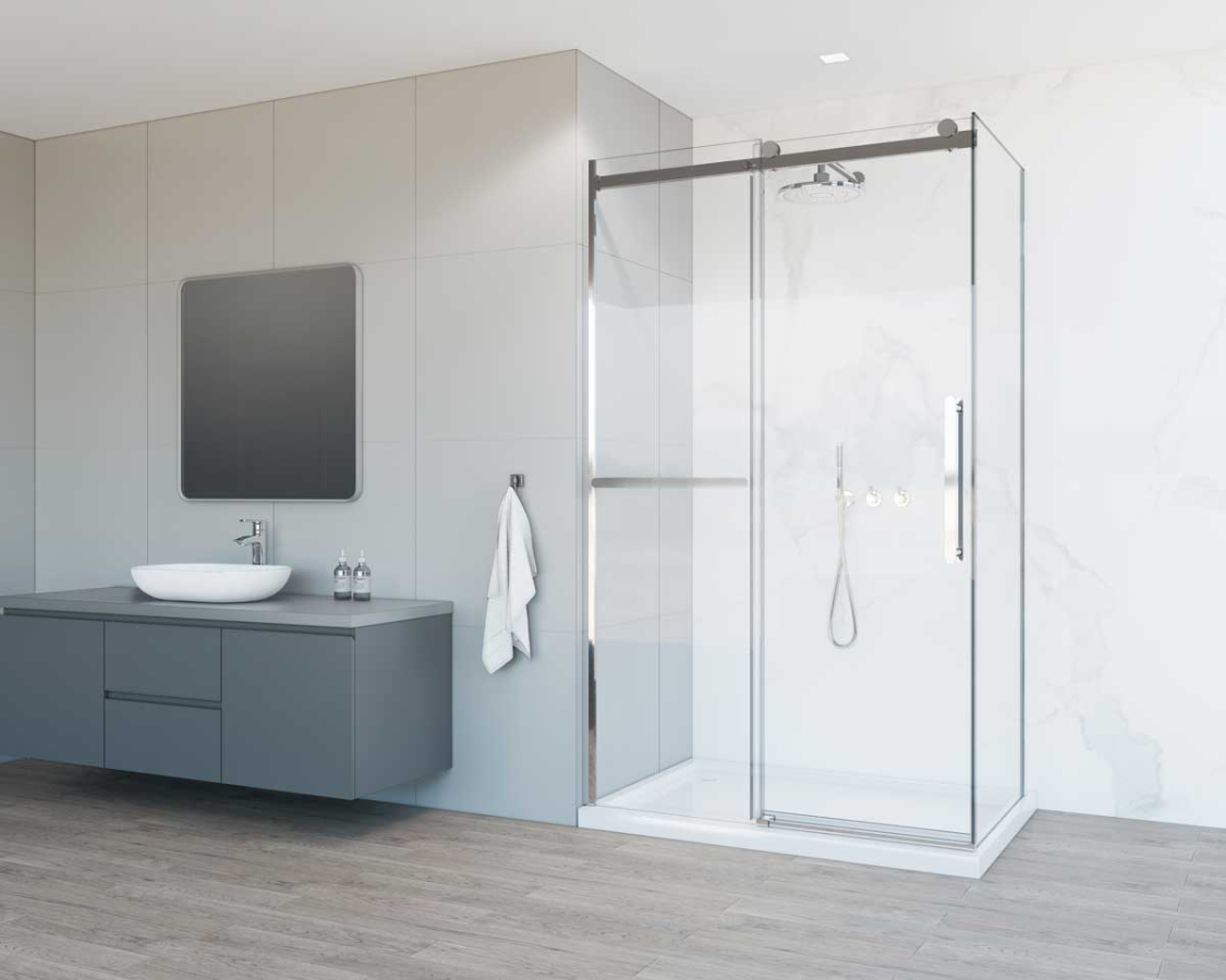 Vincea Como Soft душевой уголок 120х100 см хром / прозрачный VSR-1CS1012CL