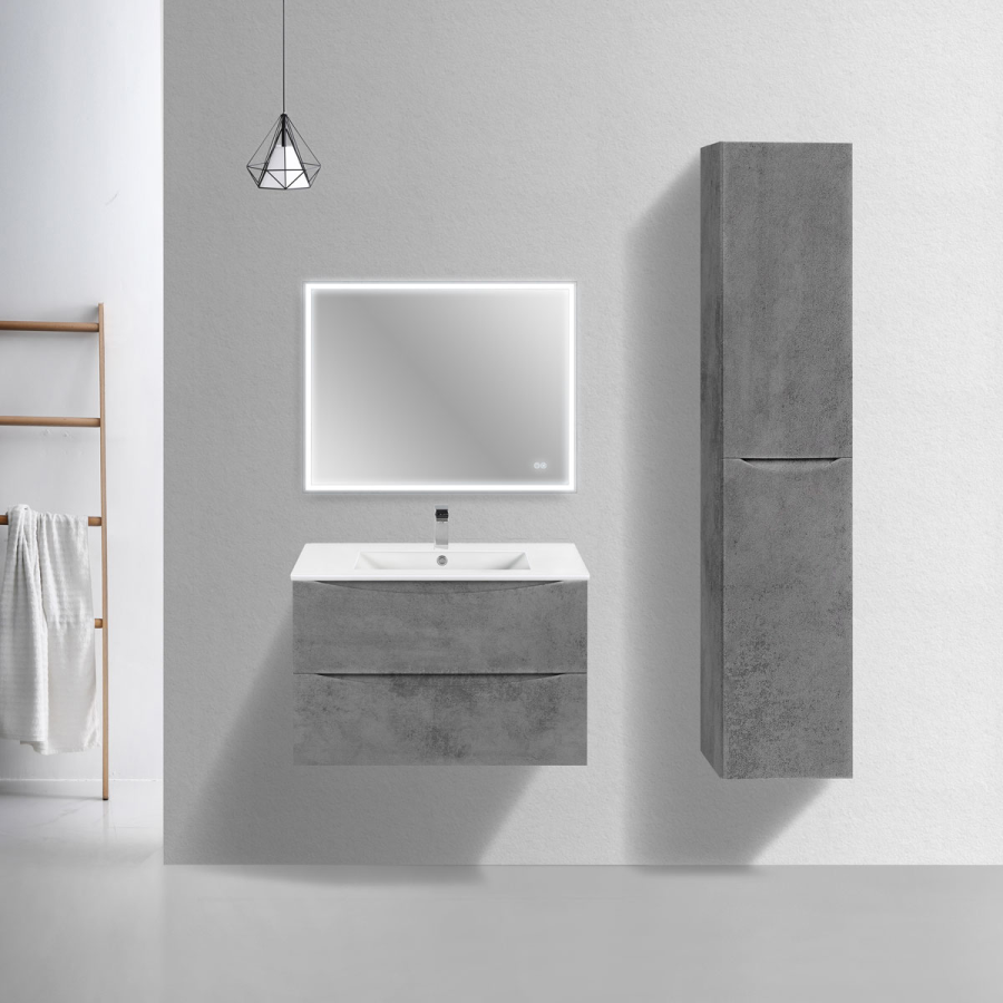 Vincea тумба под раковину Mia Slim 800 Beton