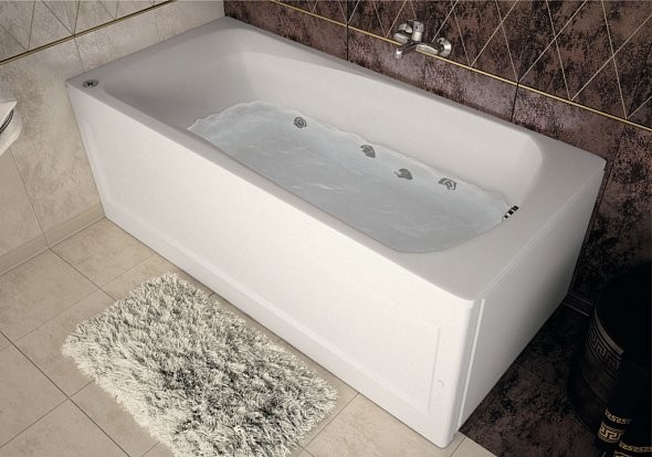Панель фронтальная для акриловой прямоугольной ванны Aquanet Roma 170x70 см
