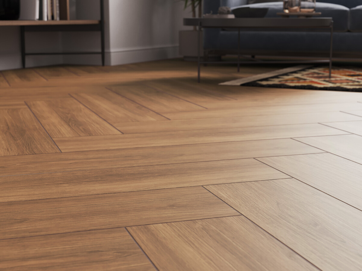 Керамогранит Cersanit Select Wood светло-коричневый ректификат 21,8x89,8 A17950