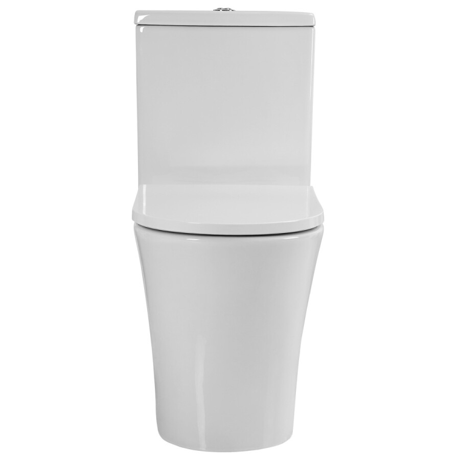 Унитаз-компакт Azario VISE 640х365х820 напольный, безободковый, в комплекте с быстросъемным сиденьем микролифт AZ-1343BT