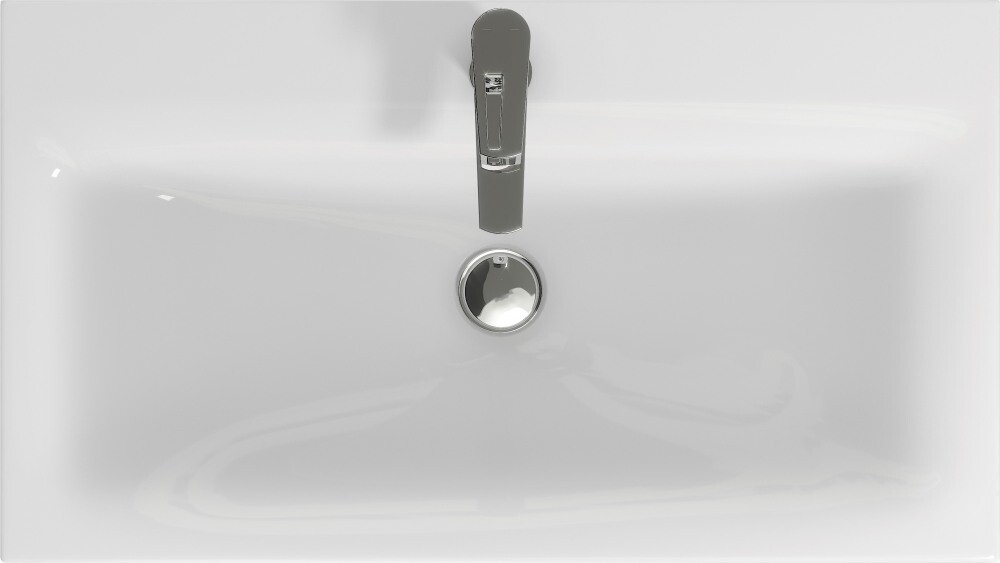 Cersanit MODUO 80 UM-MOD80/1 раковина встраиваемая сверху