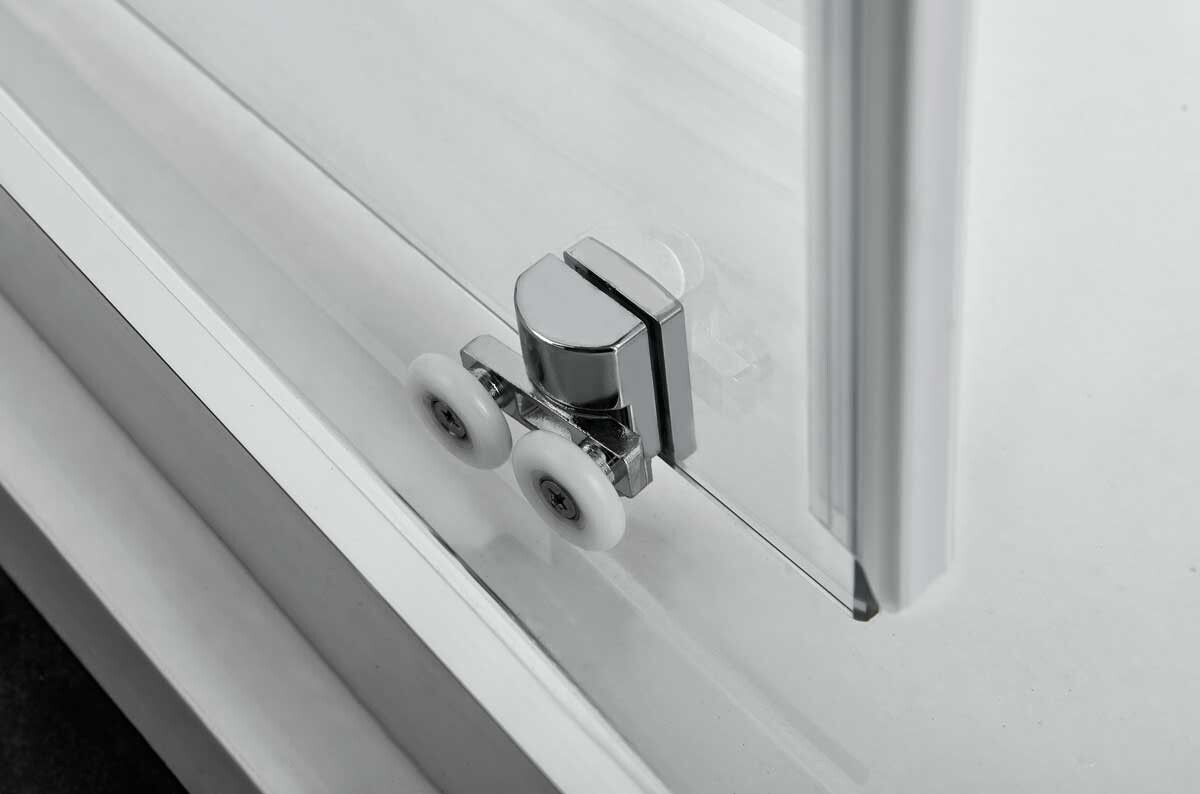 Vincea Rapid душевой уголок VSS-3R80/90MT 800/900x800/900 хром, стекло рифленое