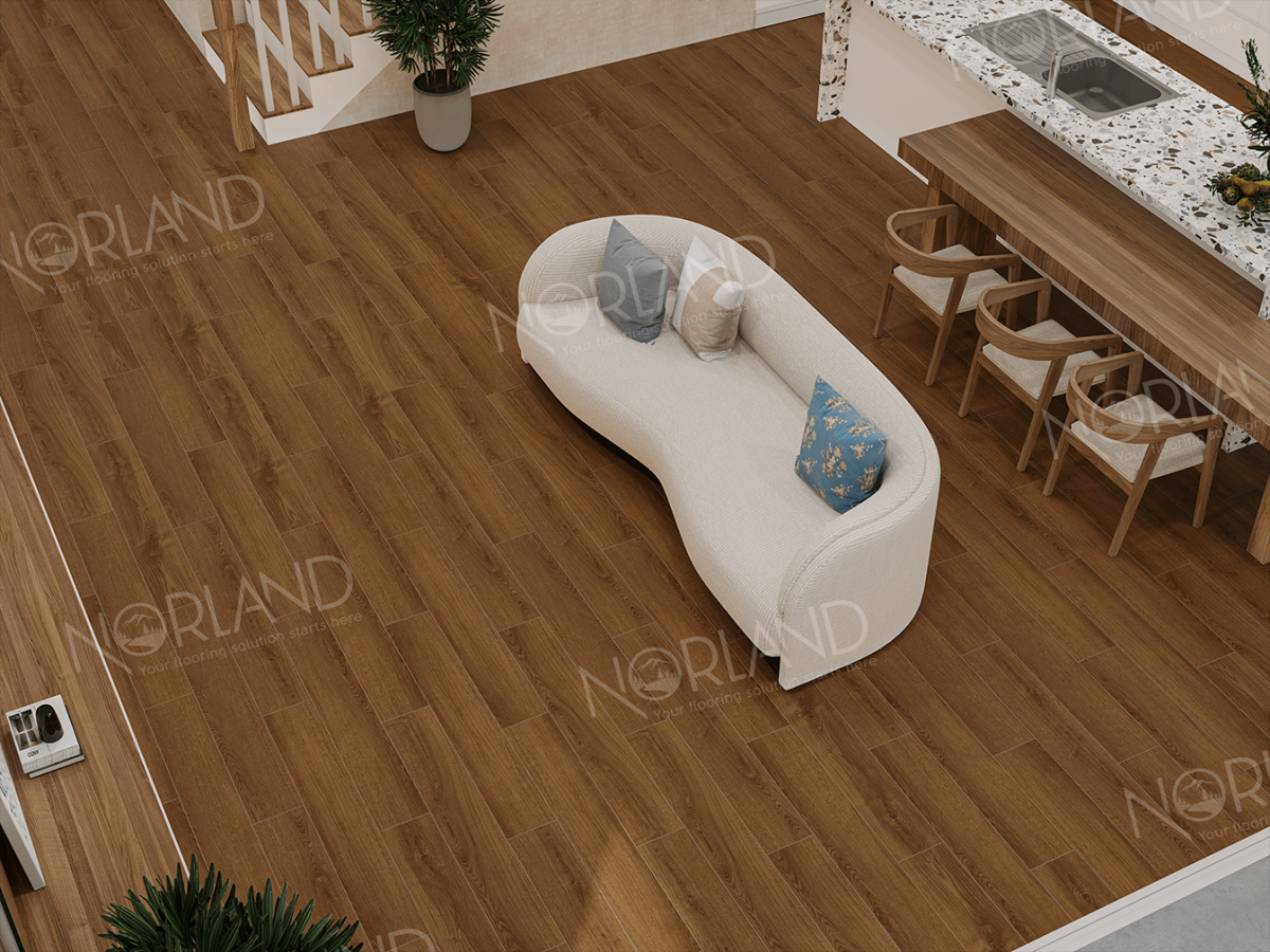 Ламинат Alpine Floor Norland Herringbone Elegant Strong LF304-20 Дуб Этна 600х100х12 mm