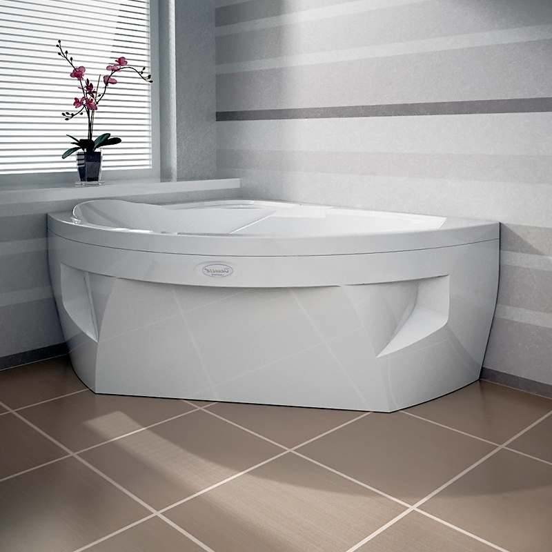 Radomir Фиеста Стандарт Bronze 150x109 см ванна акриловая асимметричная белая c гидромассажм правая-левая