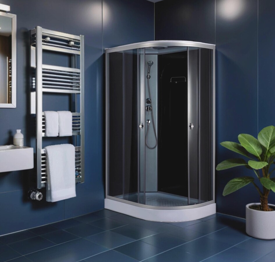 Душевая кабина Loranto 1200x800x2150 поддон 14 см Левая CS-876EATM/B-120