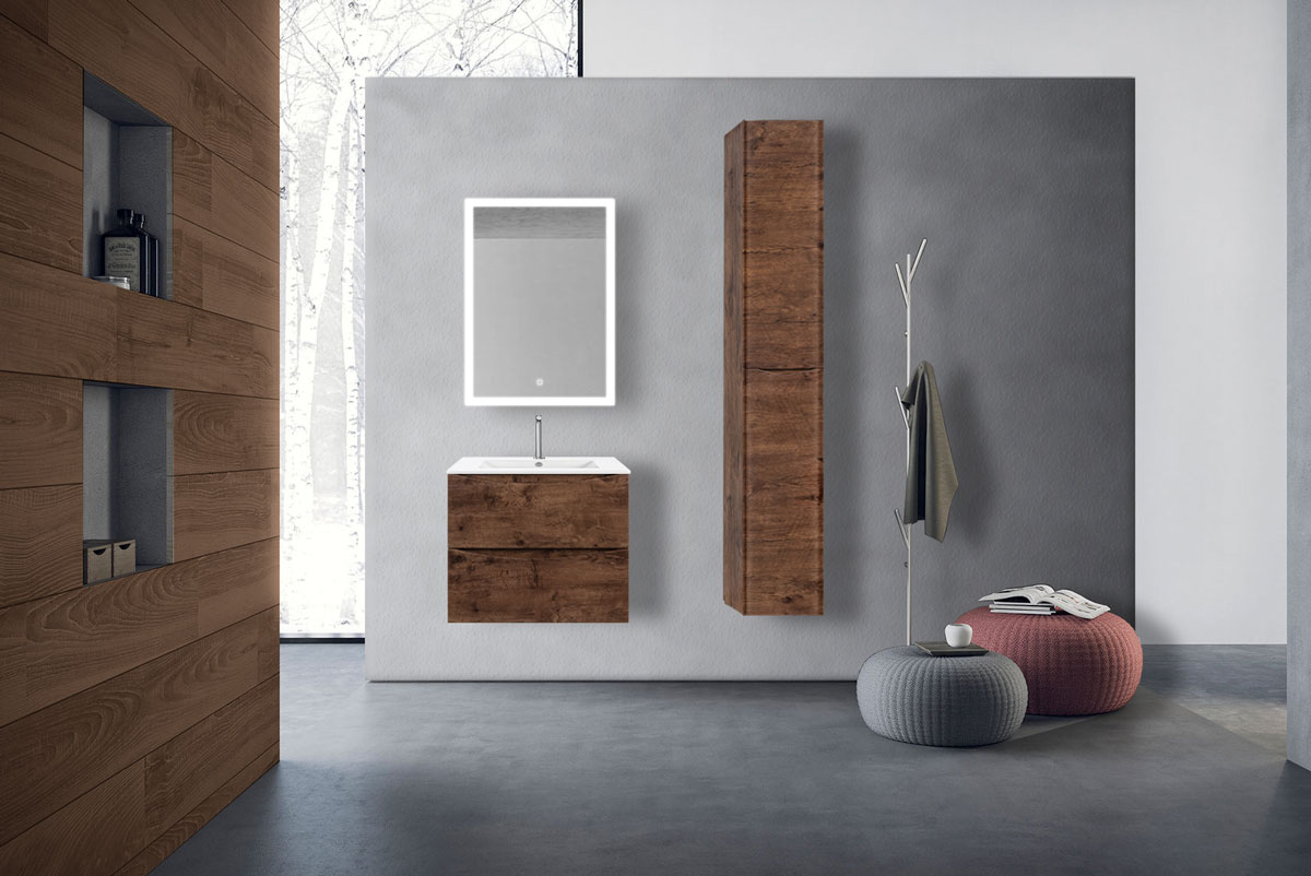Vincea тумба под раковину Mia 600 R.Wood