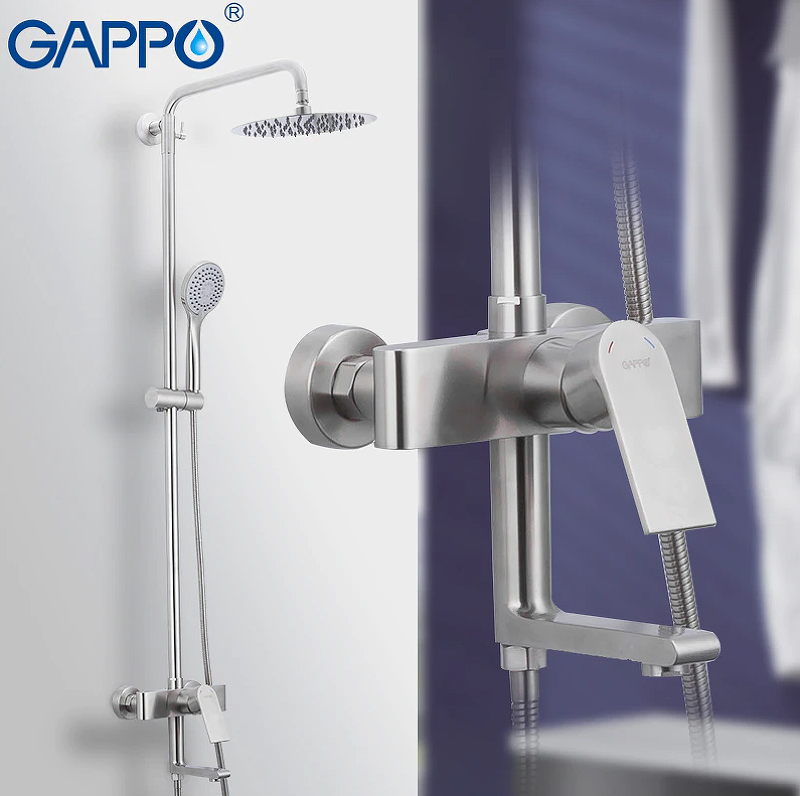 Душевая система со смесителем Gappo G2499-20