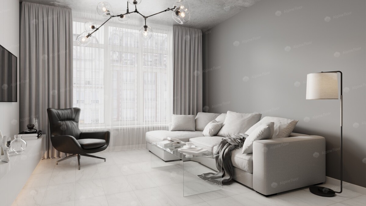 Alpine Floor Light Stone Кварцвиниловая плитка LVT Брайс ECO 15-7 608 х 303 х 2.5 mm