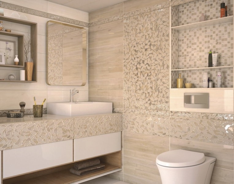 AltaCera Felicity Groundy декор 3 настенный 20х60 см