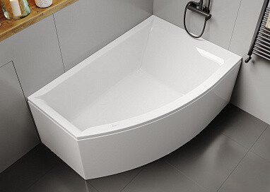 Ванна акриловая Vagnerplast Veronela Offset угловая правая 160x105 белая VPBA160VEA3PX-04