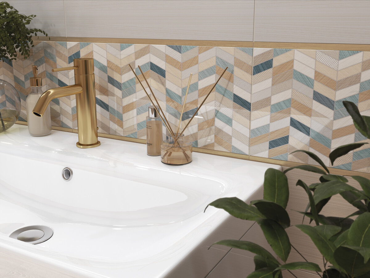 Cersanit Lavella керамическая плитка многоцветный 20x44 A16673