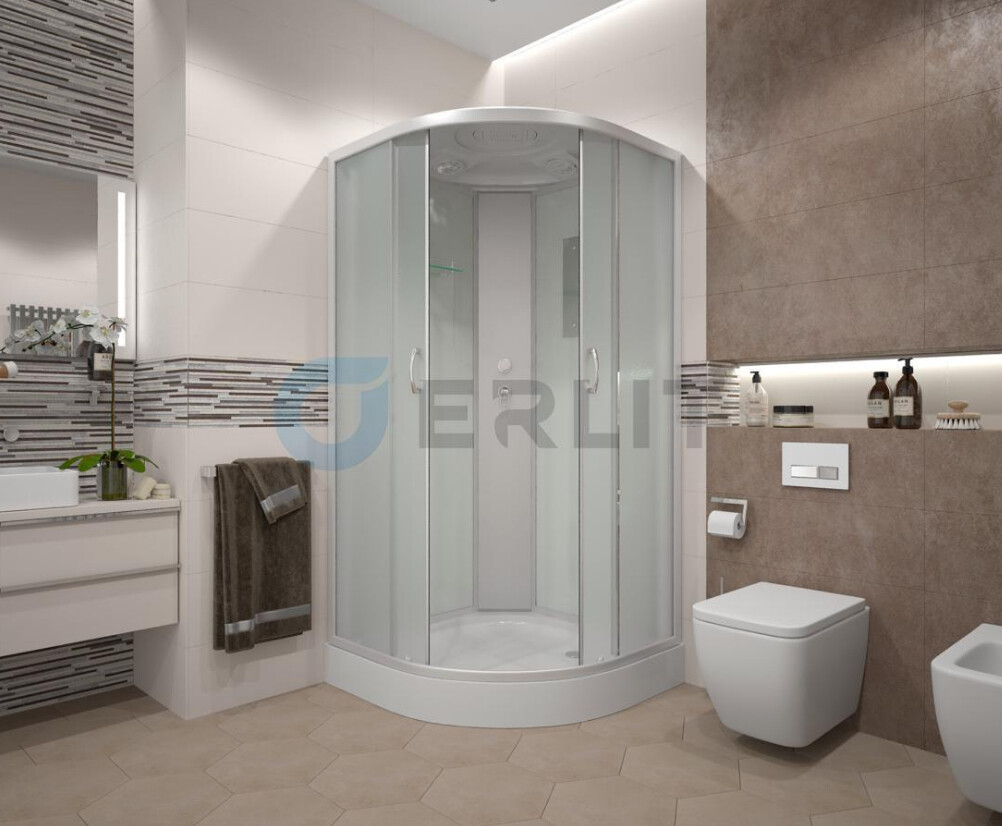 Erlit ER 3509P-C3 Душевой бокс 90*90*215