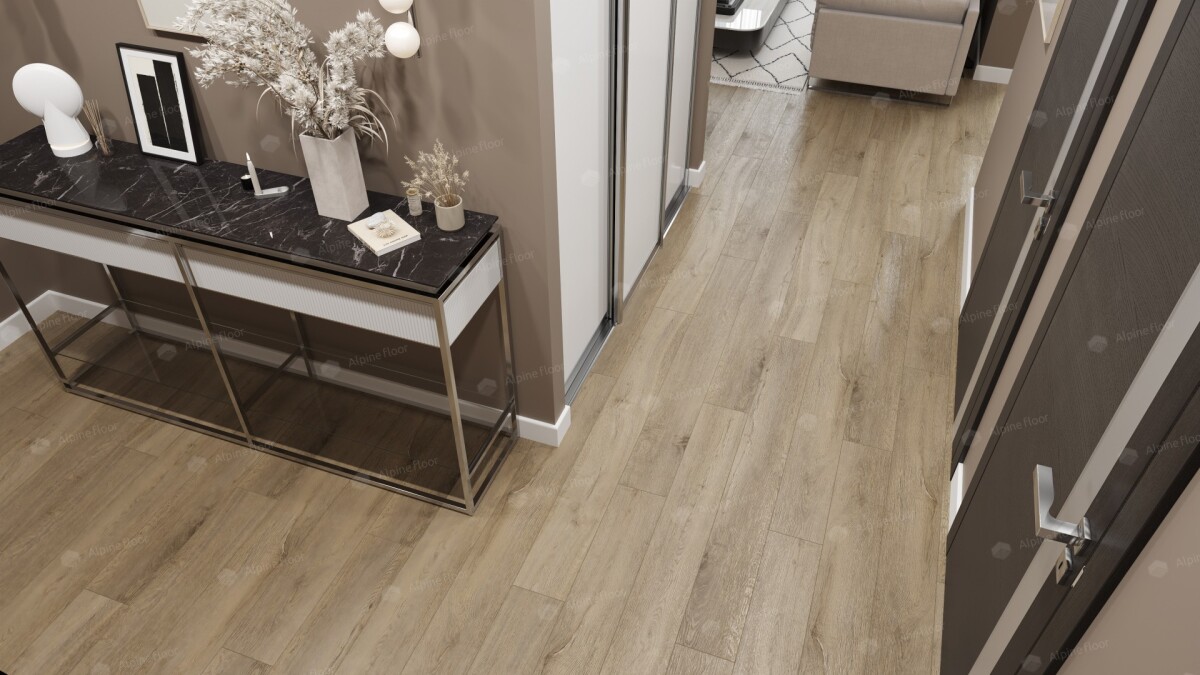 Alpine Floor Premium XL ABA SPC ламинат Дуб Млечный ECO 7-13 ABA New 1524 х 180 x 8 mm