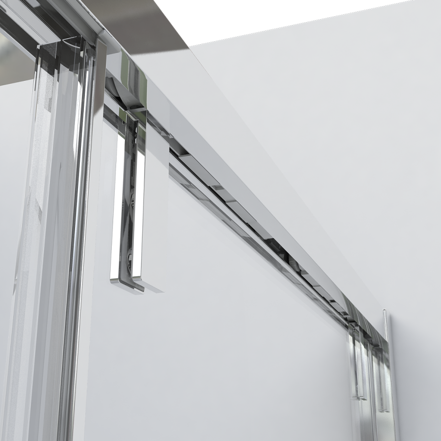 Vincea Lugano душевой уголок VSR-1L8012CL-1 120х80 хром, стекло прозрачное
