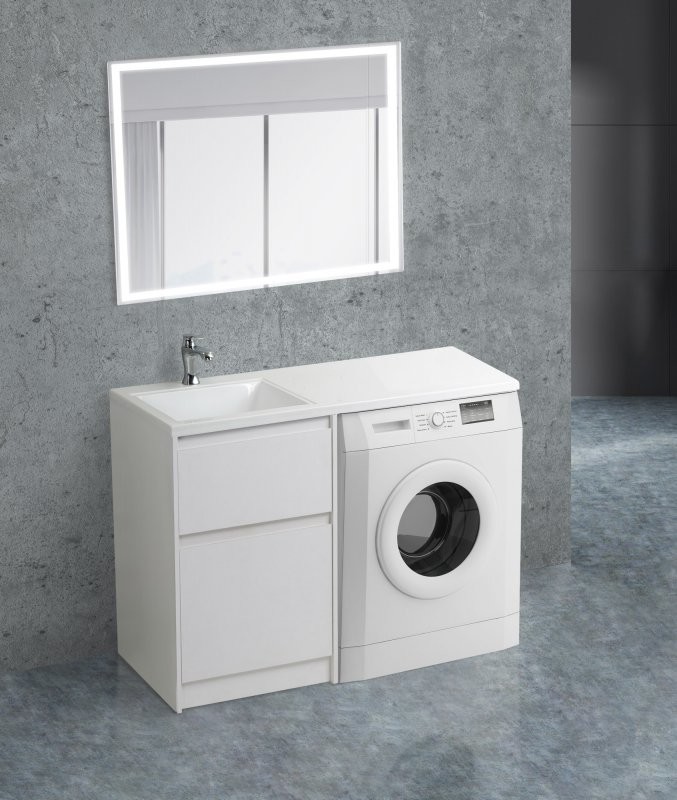 BelBagno KRAFT-LVD-580/1200-2C-PIA-BO 120 тумба под раковину напольная, над стиральной машиной