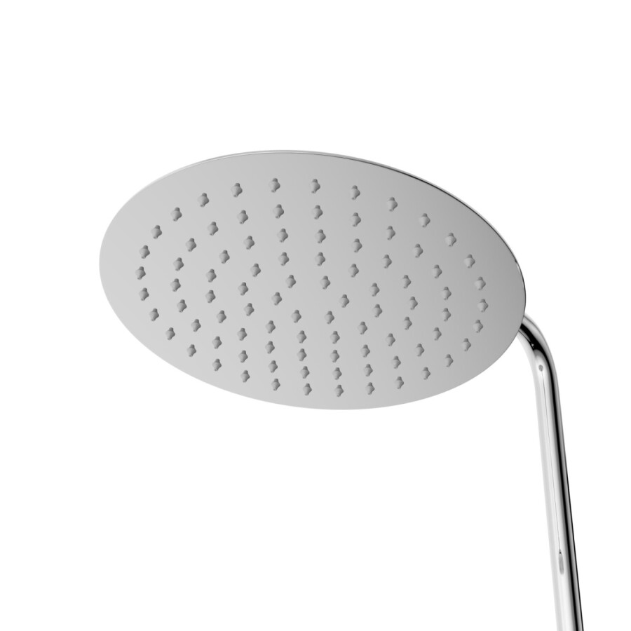 Душевая стойка BelBagno со смесителем и изливом UNIQUE-VSCM-CRM