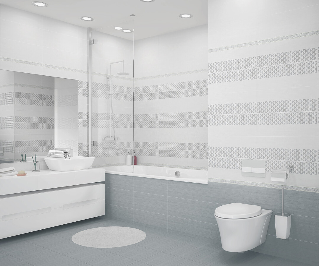 Азори Riviera Ambra плитка напольная серая 33x33 см