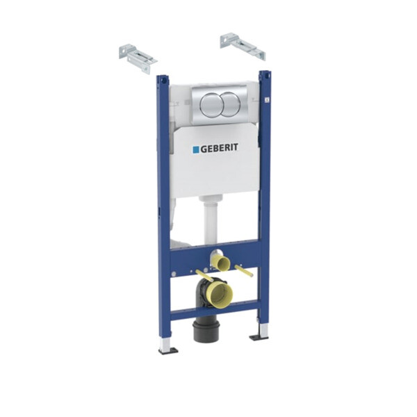 Инсталляция Geberit Duofix Delta 458.149.21.1 с клавишей и унитазом Sole УТ000090588