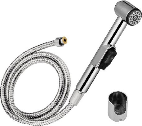 Lemark LM4116C Луна смеситель с гигиеническим душем хром
