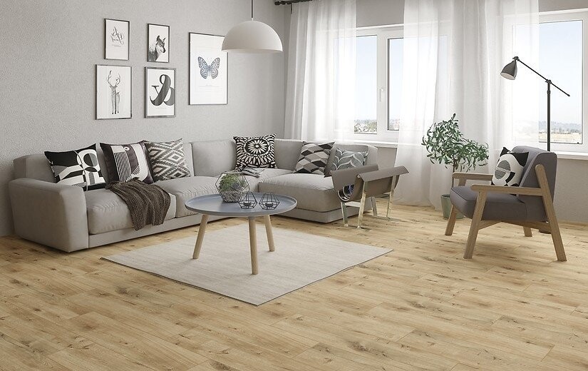 Керамогранит Cersanit Wood Concept Rustic бежевый 21,8x89,8 WR4T013