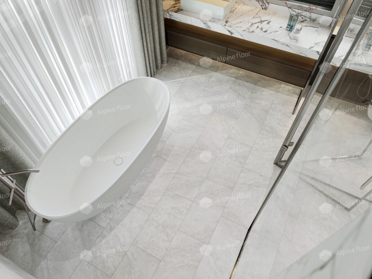 Alpine Floor Light Stone Кварцвиниловая плитка LVT Чили ECO 15-5 608 х 303 х 2.5 mm