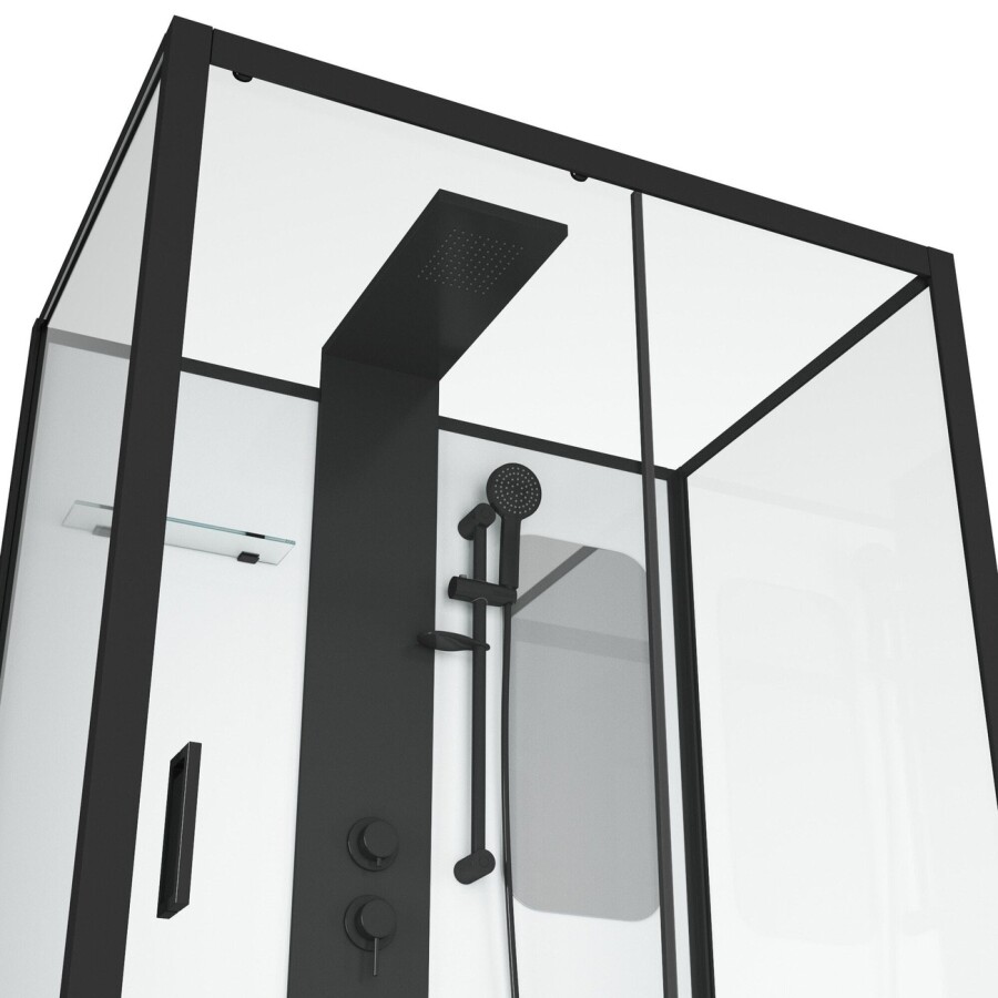 Душевая кабина Grossman Elegans GR252Q (120х80х217) дверь раздвижная,6 мест