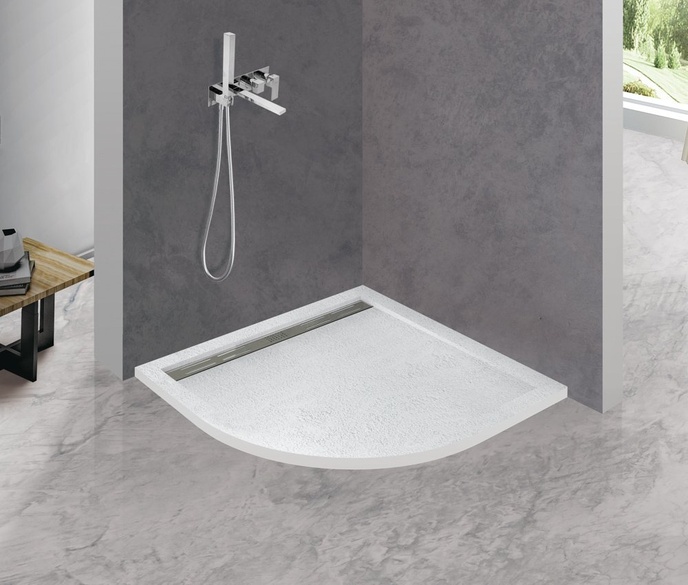 Cezares Tray поддон из иск. мрамора 90х90 TRAY-AS-R-90-30-W