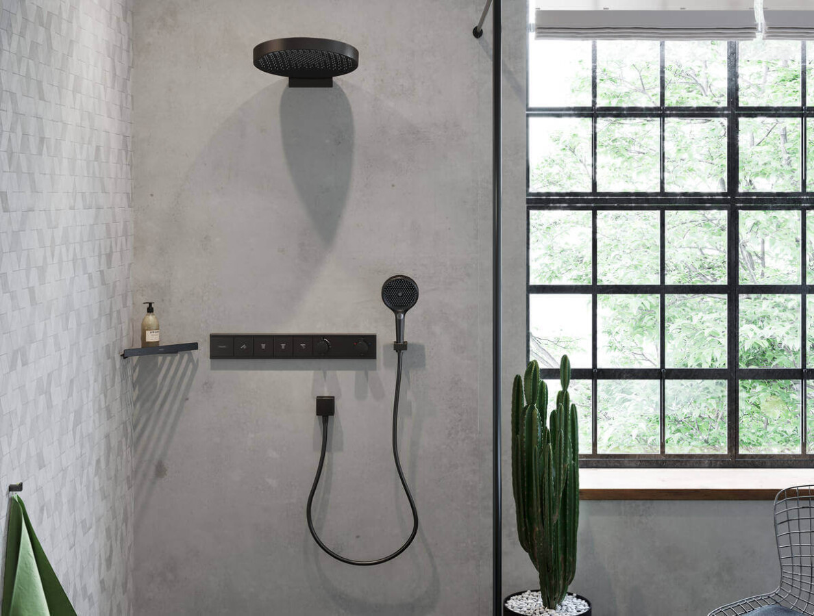 Hansgrohe Rainfinity Верхний душ 360 3jet с настенным креплением хром 26234000