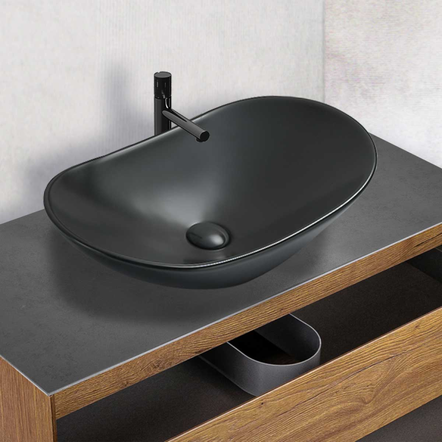 Vincea раковина керамическая 61,5х36 см VBS-508MB