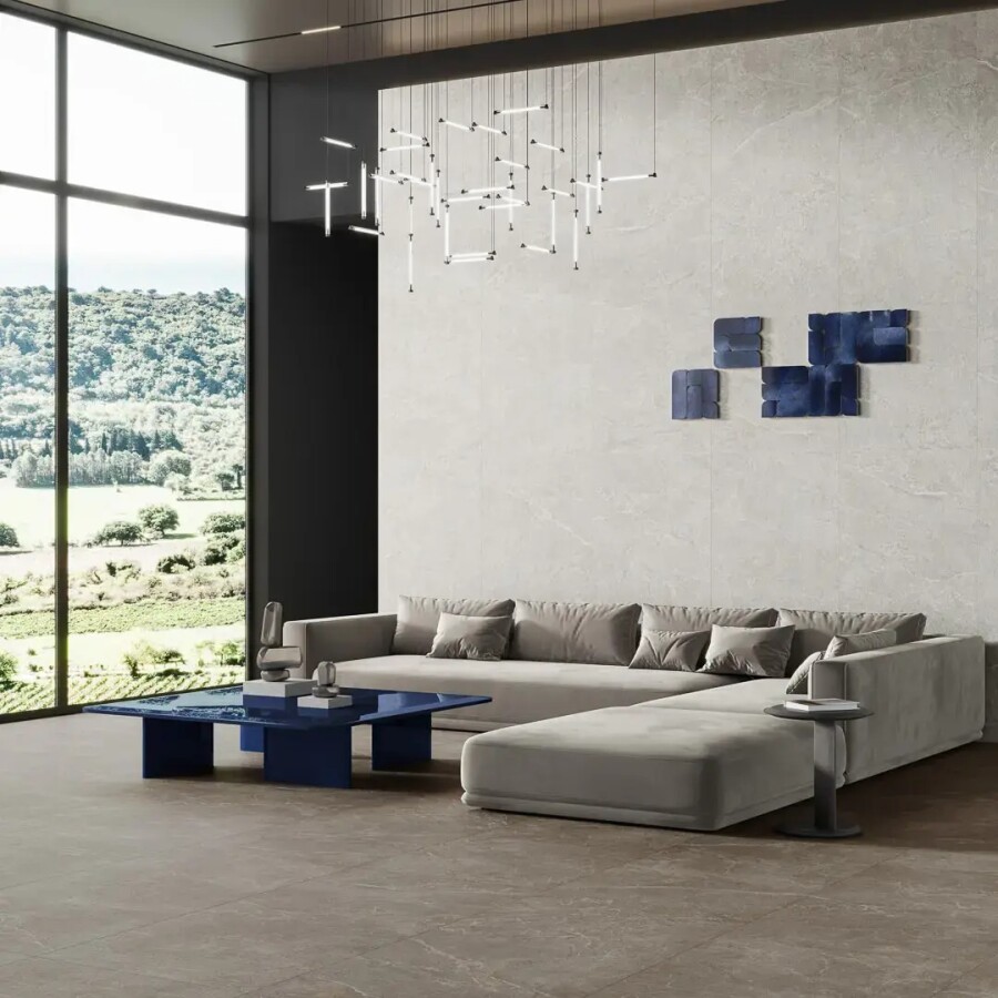Керамический гранит Kerama Marazzi Прованс Бриансон коричневый матовый обрезной 80x160x0,9 KM8016G0291R