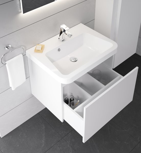 Ravak SD 10º 55 тумба X000000742 под умывальник подвесная угловая R