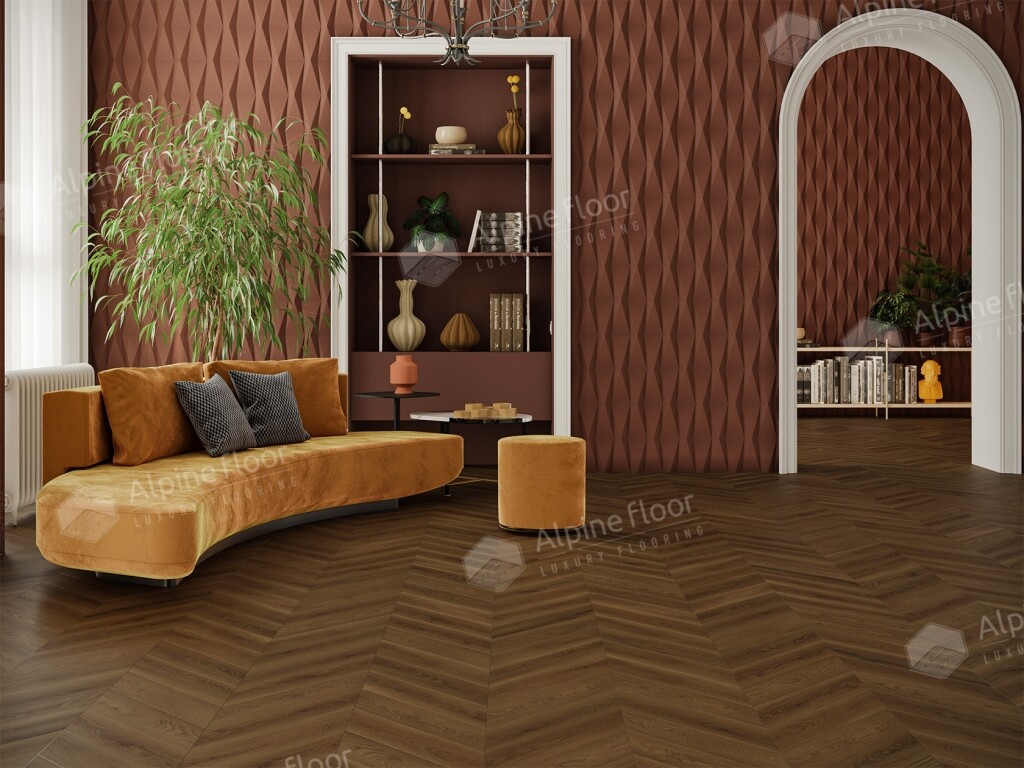 Ламинат Alpine Floor Chevron Art LF109-09 550*112*12mm