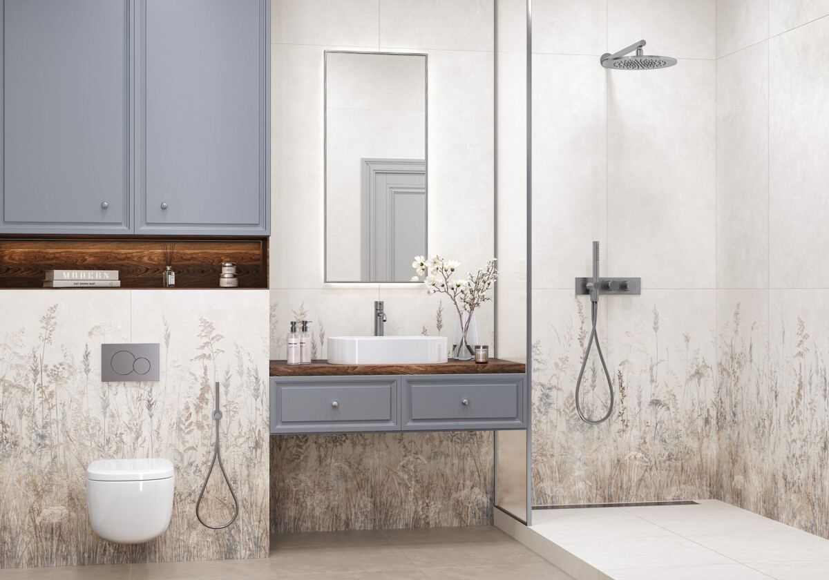 Artkera Group Alma Ceramica Флора / Flora Керамогранит 600 x 1200 x 8.5 GFU60120FLO00L