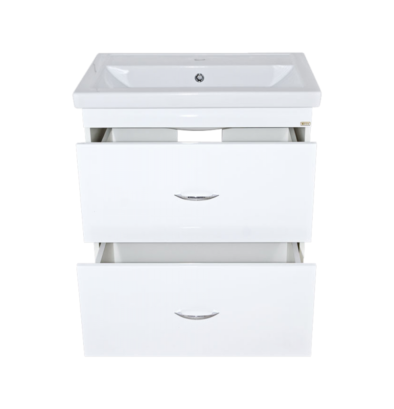 Misty Фостер 60 тумба напольная с раковиной Э-Фос01060-012Я + Cersanit Como 60