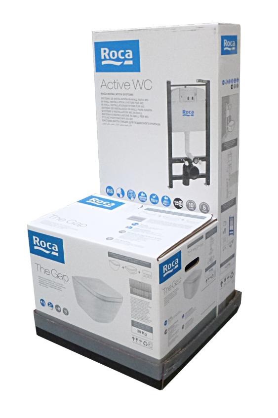 Roca Gap 893104100 унитаз подвесной + инсталляция