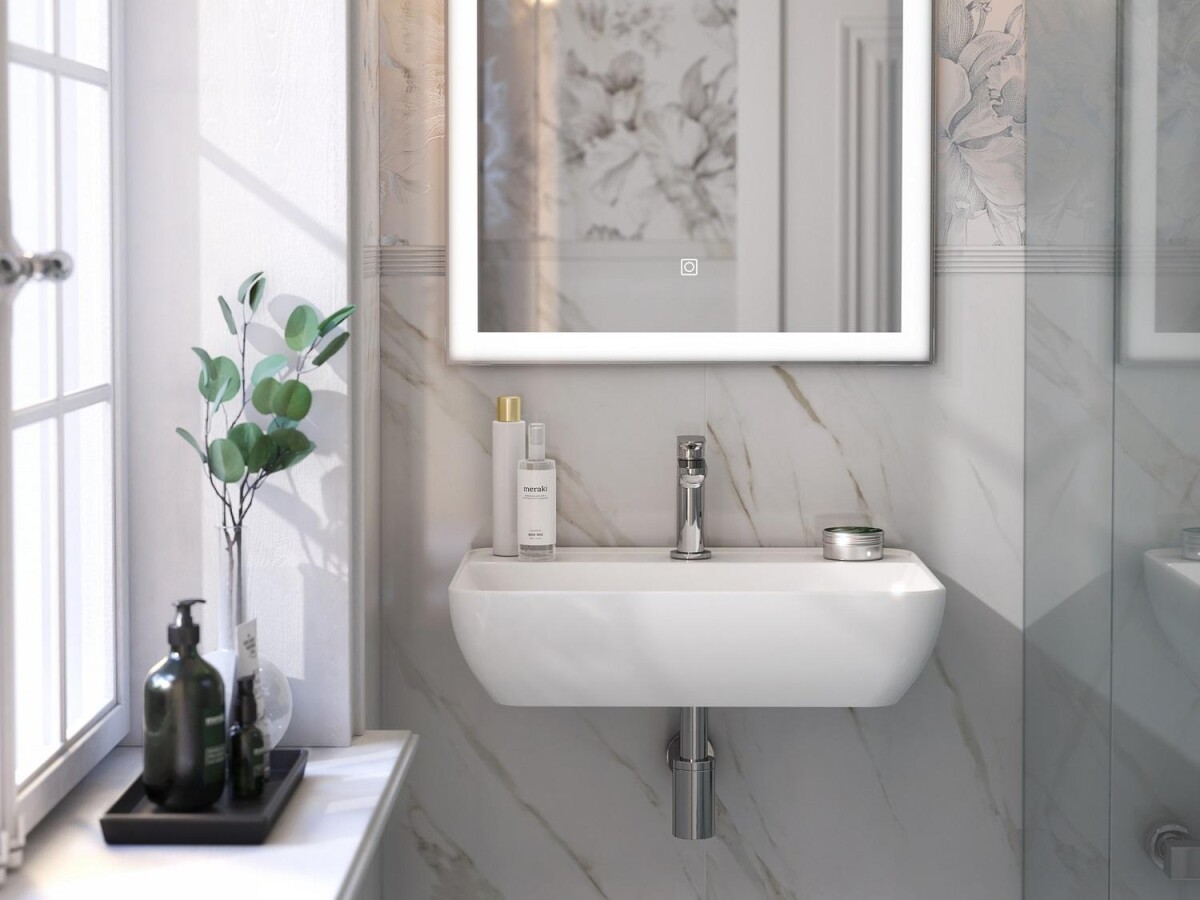 Kerama Marazzi Plaza PLR.wb.55.02 раковина подвесная 55 см