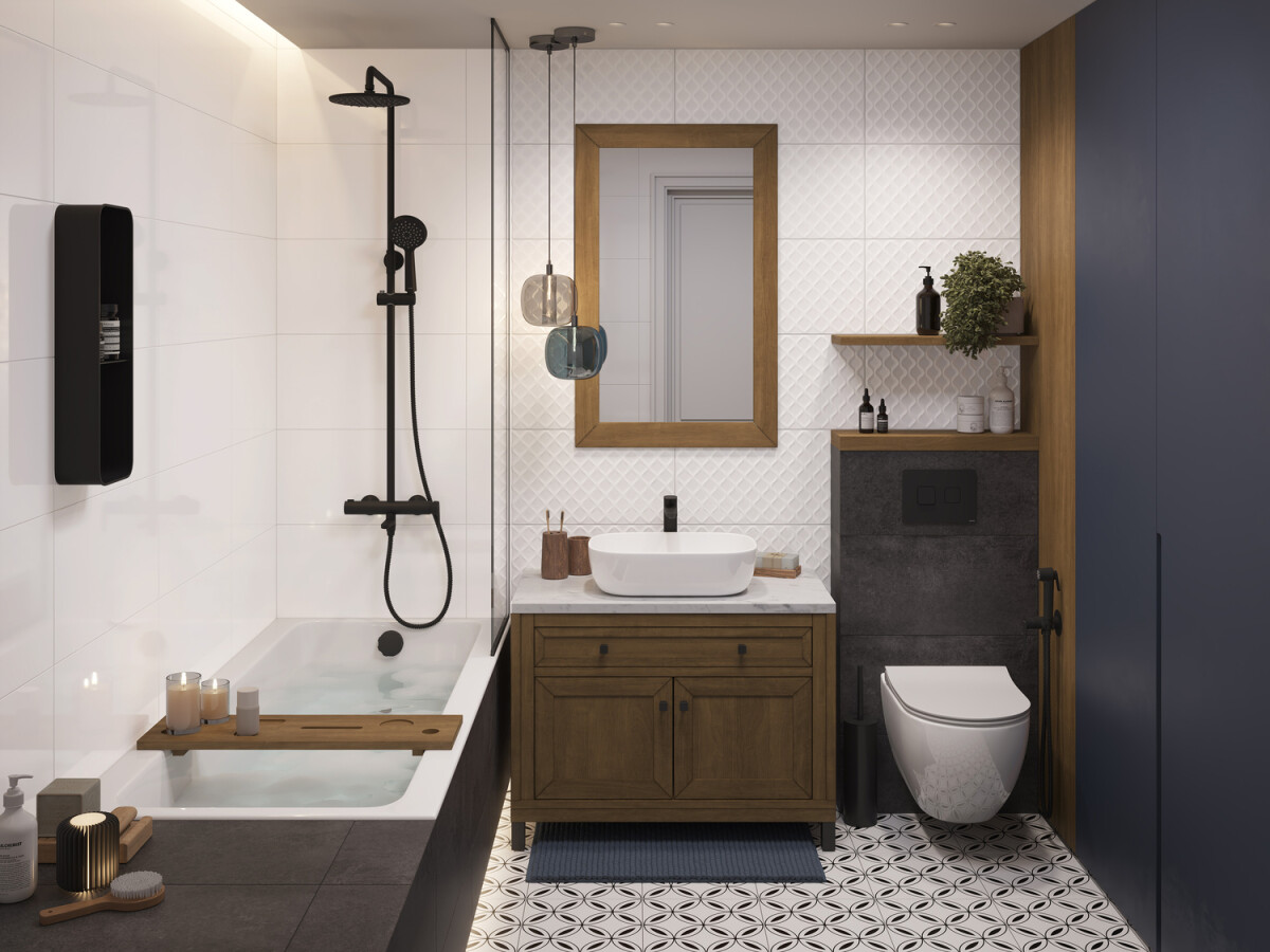 Плитка Cersanit Deco белый 29,8x59,8 DEL051