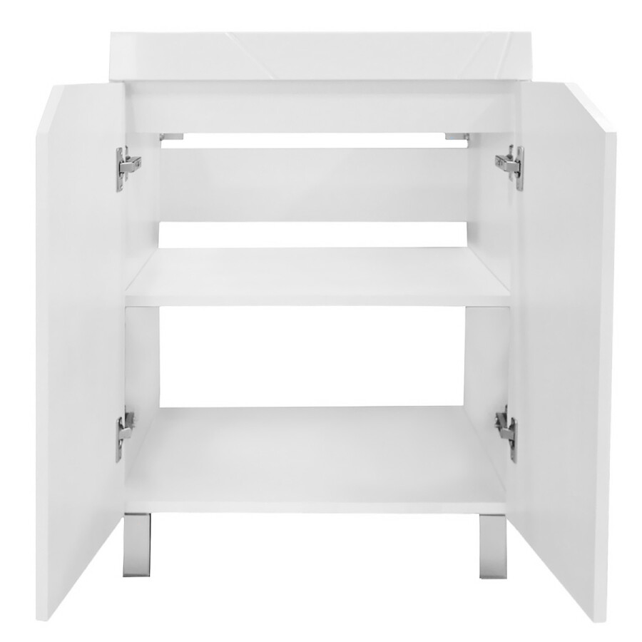 Комплект Тумба Loranto Оптимум 60 600х470х825 напольная, с раковиной Monte NEO 60, белый CS00106210