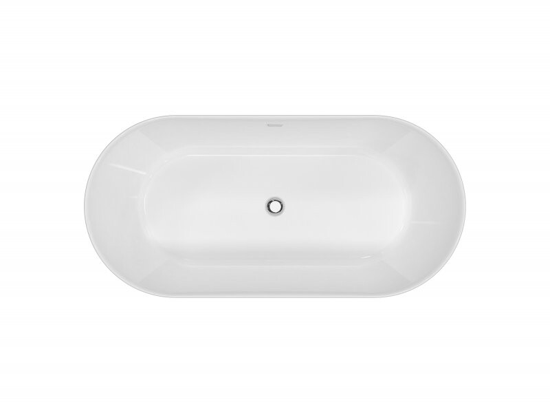 BelBagno ванна отдельностоящая овальная 148х79 BB306-1485