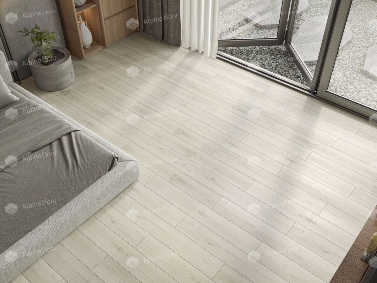Alpine Floor Ultra Кварцвиниловая плитка LVT Дуб Пепельный ECO 5-16 1219.2 х 184.15 х 2 mm