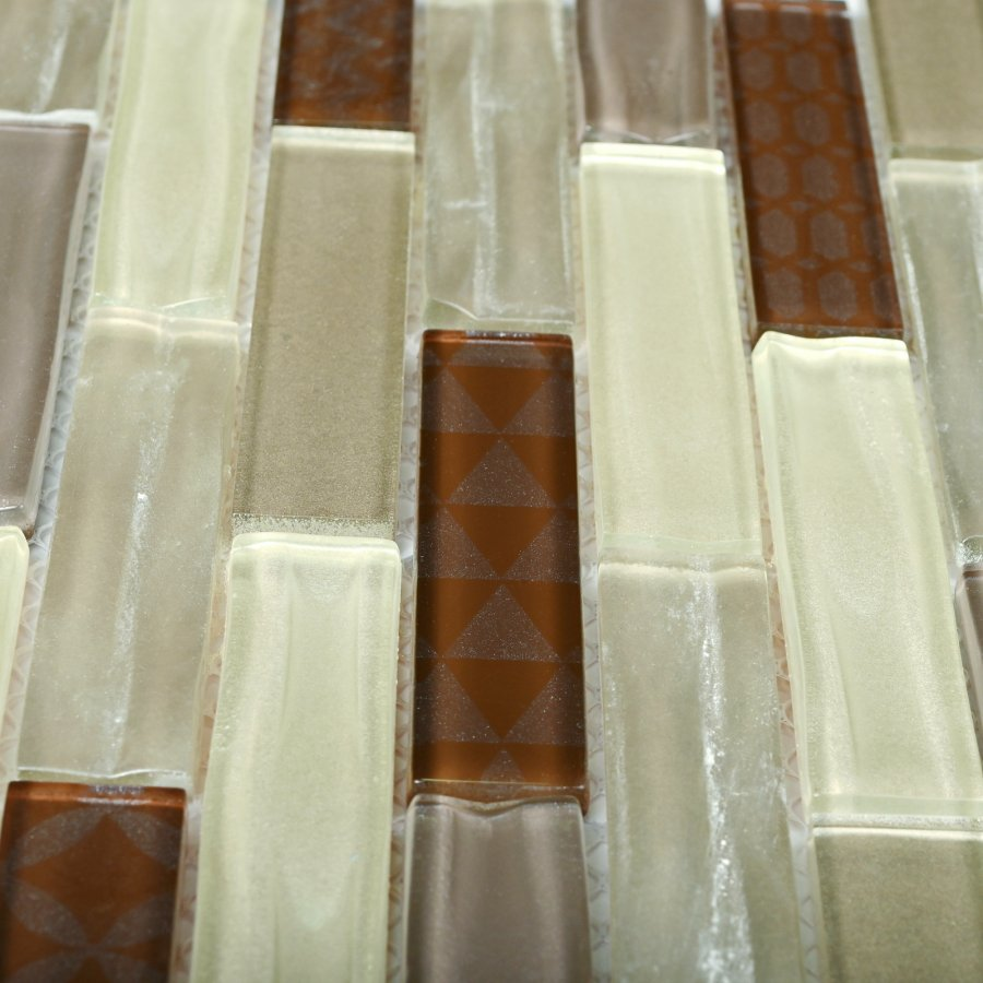 Bonaparte Optima Brown мозаика стеклянная 30х30 см